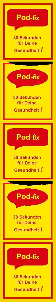Pod-fix - Bild einer Aufreißtüte